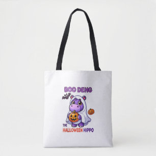 Bolso De Tela Boo Deng The Halloween Hippo Cute Bouncy Pig Costu
