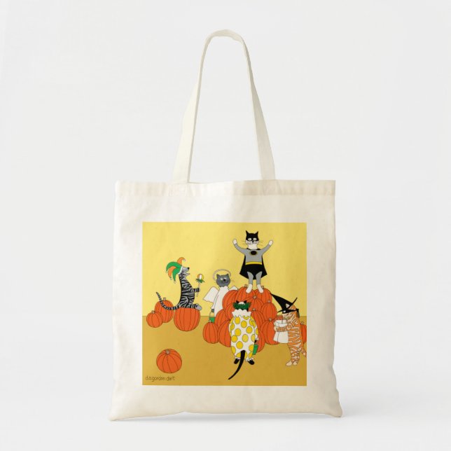 Bolso De Tela ¡BOO! Halloween Tote Bag (Frente)