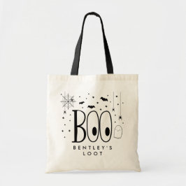 Bolso De Tela Boo Hallowen Trick o Trete