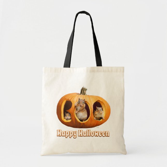 Bolso De Tela Boo Jack-o Lantern (Frente)