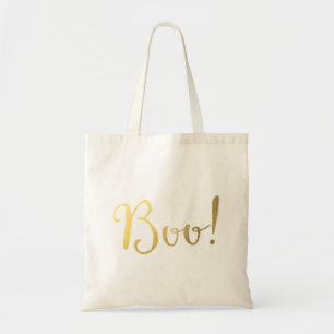 Bolso De Tela ¡BOO! Mirada Dorada Falsa Otoño Halloween Festiva