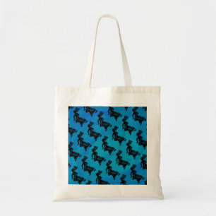 Bolso De Tela Boogie Nights Drum Blue de Nueva York