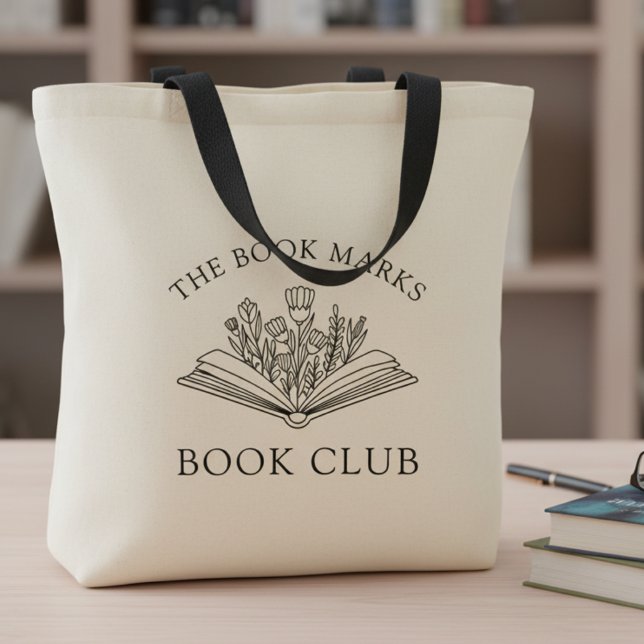 Bolso De Tela Book Club Personalized Member's Gift (Subido por el creador)