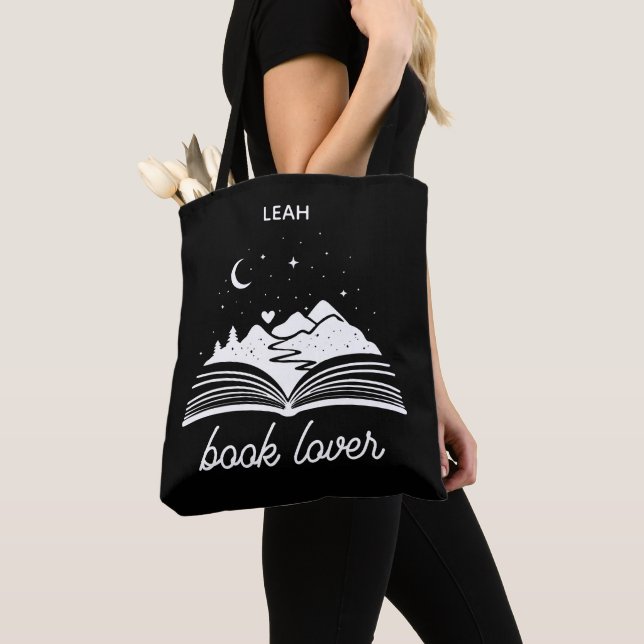 Bolso De Tela Book Lover Fantasy Romance Adventure (Detalle)