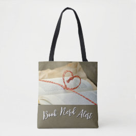 Bolso De Tela Book Nerd Alert Tote