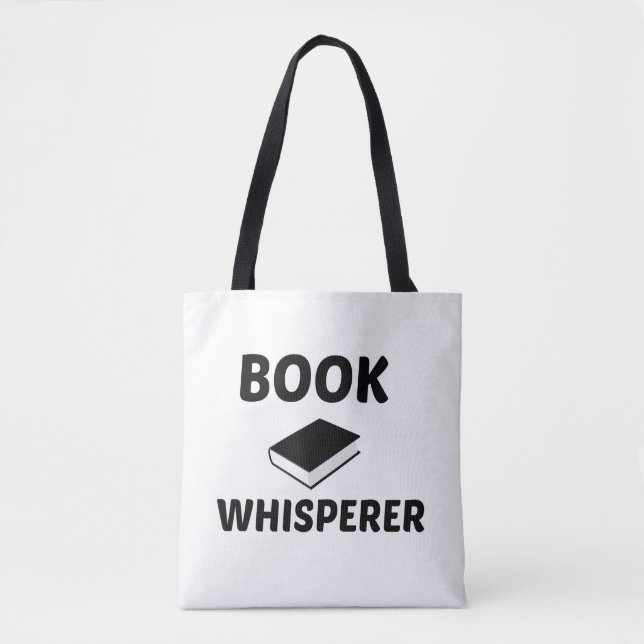 BOLSO DE TELA BOOK WHISPERER (Anverso)