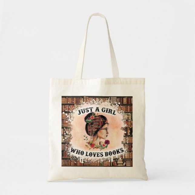 Bolso De Tela Bookish Bliss (Frente)
