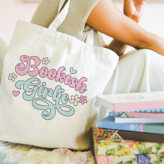 Bolso De Tela Bookish Girlie
