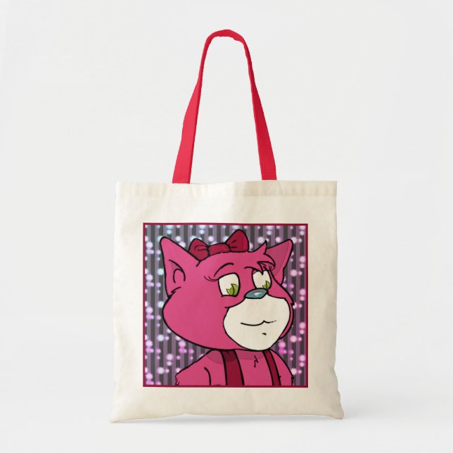 Bolso De Tela Boomi Cats (Frente)