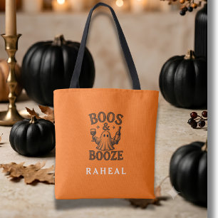Bolso De Tela Boos & Booze Vintage Ghost