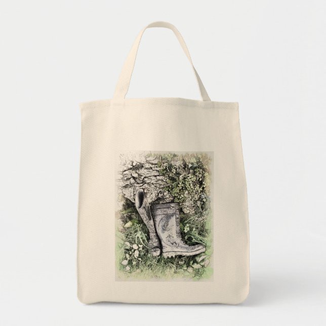 BOLSO DE TELA BOOTS (Frente)