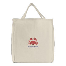 Playa personalizada de cangrejo rojo