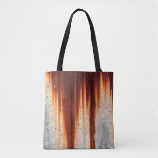Bolso De Tela Borde de fondo de pared con harapos de óxido