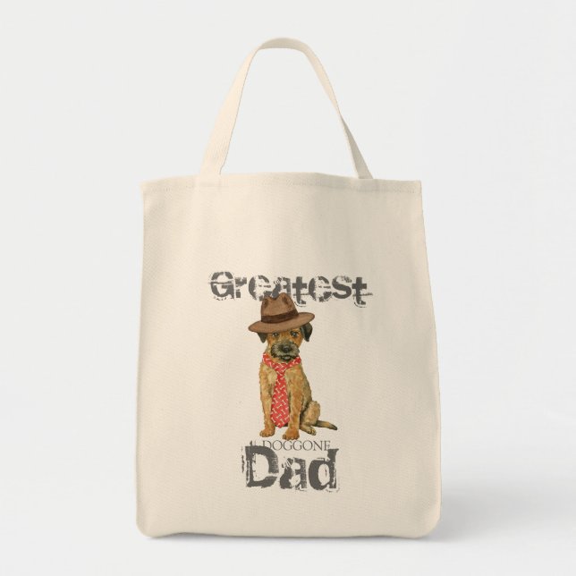 Bolso De Tela Borde del padre (Frente)