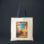 Bolso De Tela Bordeaux France Viñage Viaje Arte Vintage<br><div class="desc">Diseño de viaje vectorial retro de burdeos. Burdeos,  centro de la famosa región vinícola,  es una ciudad portuaria situada en el río Garonne,  al suroeste de Francia.</div>