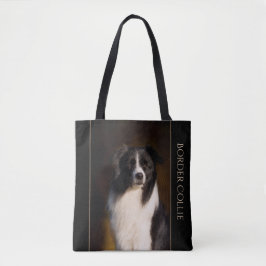 Bolso De Tela Border collie