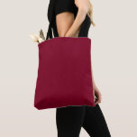 Bolso De Tela Borgoña<br><div class="desc">El burgundy es un color intenso y profundo que combina el rojo oscuro con tonos subyacentes de púrpura y a veces marrón. A menudo se describe como sofisticado,  lujoso y cálido,  similar al color del vino tinto de la región de Borgoña en Francia.</div>