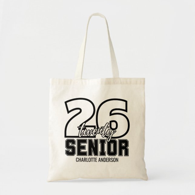 Bolso De Tela Borla de birrete (Frente)