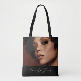 Bolso De Tela Born to Shine Photo Script Established