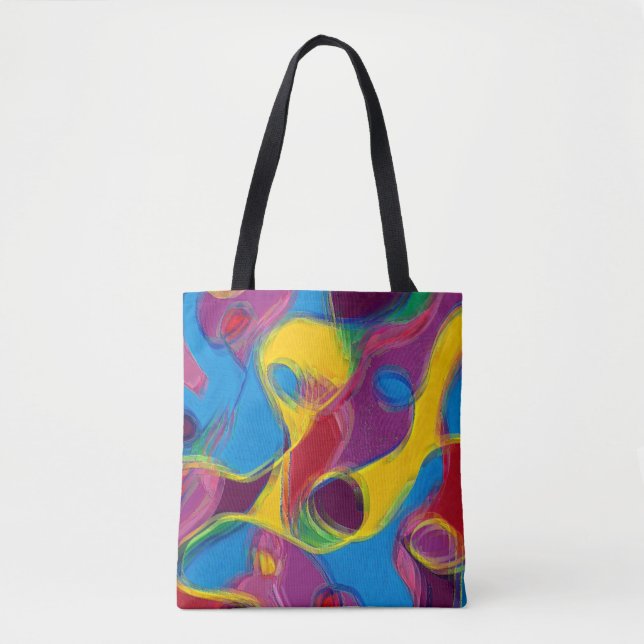 Bolso De Tela Borracho de Caramelo (Anverso)