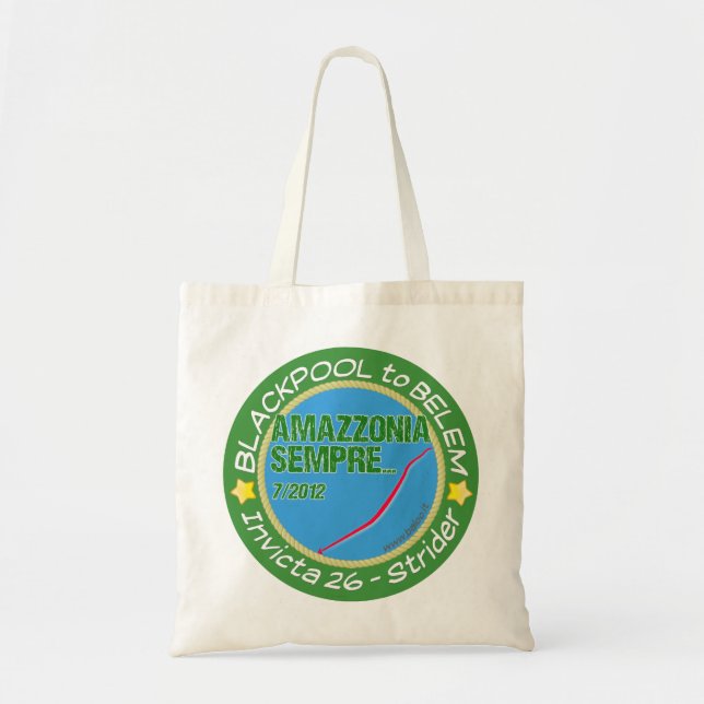 Bolso De Tela Borsa - Amazzonia Sempre... (Frente)