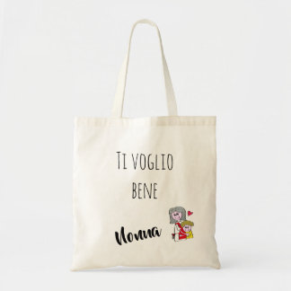 Bolso De Tela Borsa Ti voglio bene Nonna - maschietto