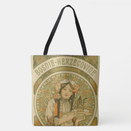 Bolso De Tela Bosnia y Herzegovina por Alphonse Mucha (1900)