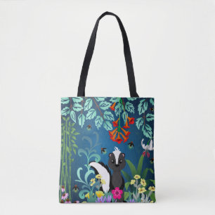 Bolso De Tela Bosque