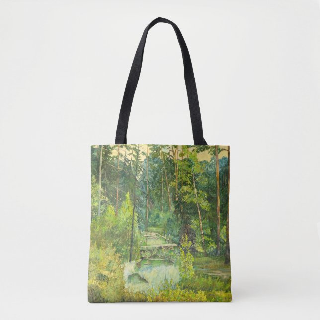 Bolso De Tela Bosque (Anverso)