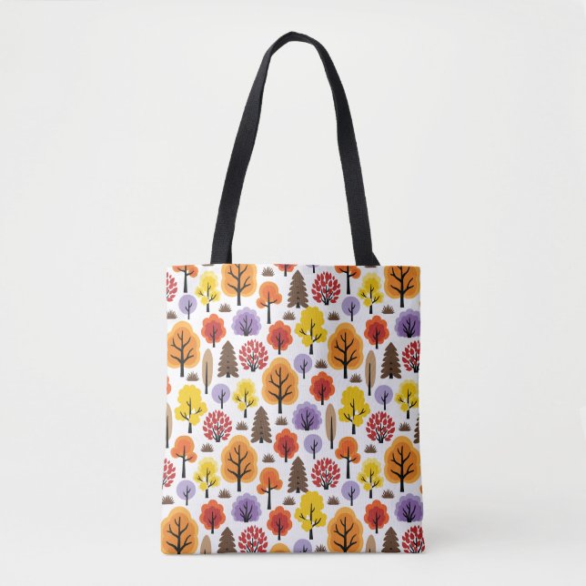 Bolso De Tela Bosque (Anverso)
