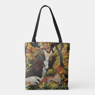 Bolso De Tela Bosque arroyo de August Macke Expresionismo vintag