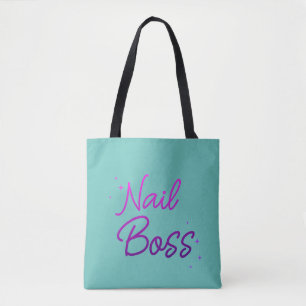 Bolso De Tela Bosque de uñas