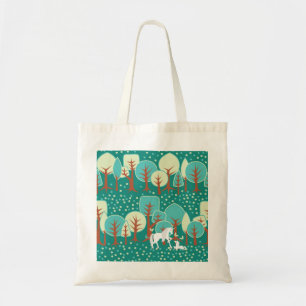 BOLSO DE TELA BOSQUE DEL UNICORNIO