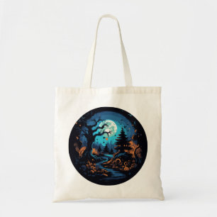 Bolso De Tela Bosque encantado