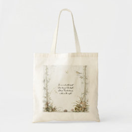 Bolso De Tela Bosque Encantado Etéreo