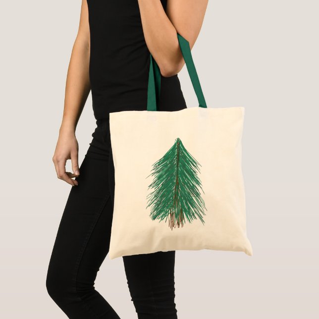 Bolso De Tela Bosque Fir Tree (Anverso (producto))