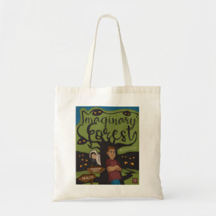 Bolso De Tela Bosque imaginario