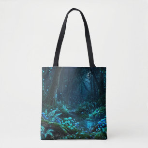 Bolso De Tela Bosque Mágico