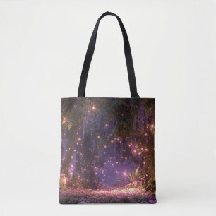 Bolso De Tela Bosque Mágico Encantado
