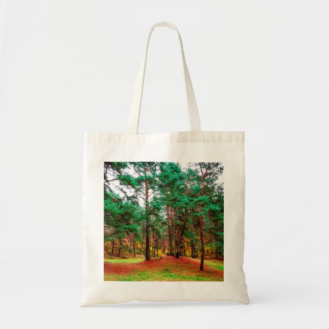 Bolso De Tela Bosque mixto de otoño (Frente)