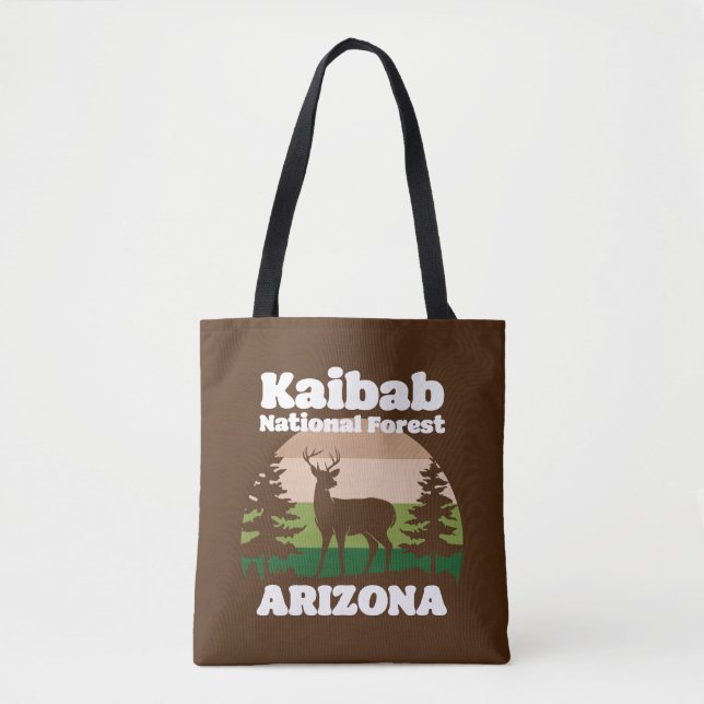 Bolso De Tela Bosque Nacional de Kaibab, Arizona (Anverso)