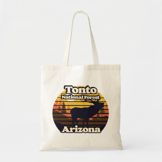 Bolso De Tela Bosque Nacional de Tonto Arizona (Frente)