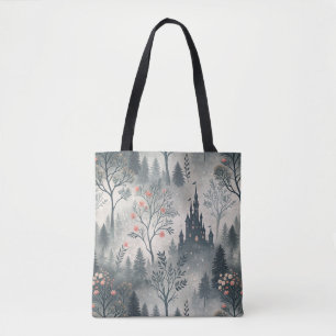 Bolso De Tela Bosque nigeriano encantado con Castillo Oscuro - É