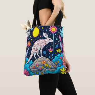 Bolso De Tela Bosque nocturno de ensueño