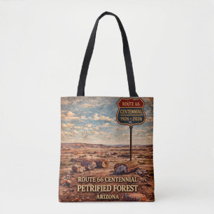 Bolso De Tela Bosque Petrificado Arizona Centenario 1926-2026