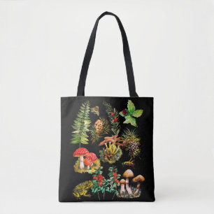 Bolso De Tela Bosque, setas silvestres