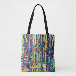 Bolso De Tela bosque verde Tote Bag