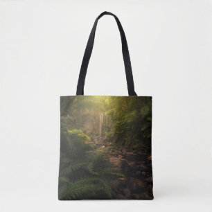 Bolso De Tela Bosques   Cascada con los aspectos más destacados 