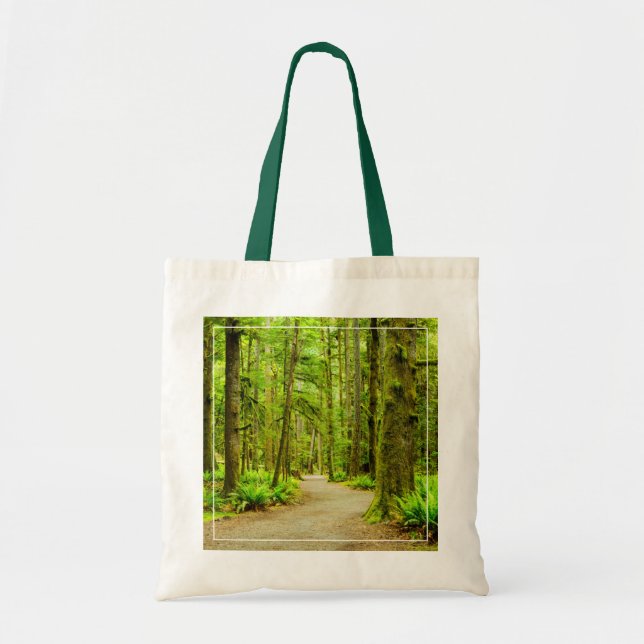 Bolso De Tela Bosques | Parque nacional olímpico (Frente)