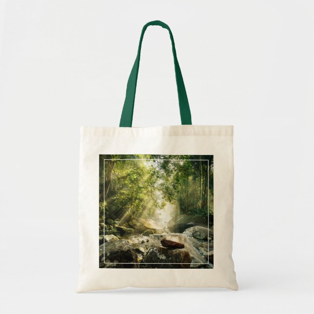 Bolso De Tela Bosques | Selva tropical de selva (Frente)